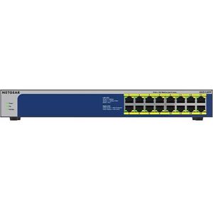 16-Port Gigabit Ethernet High-Power PoE+ Unmanaged Switch (260W)