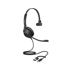 Jabra Evolve2 30 SE Mono USB-C/A UC Headset - Black