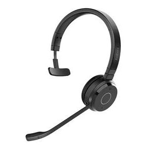 Jabra Evolve 65 TE Wireless Single-Ear USB-A MS Headset with Charging Stand