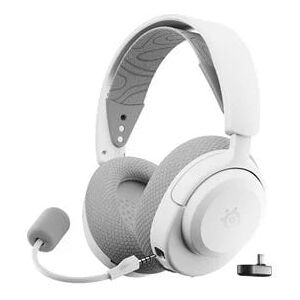 SteelSeries Arctis Nova 3P Wireless Over-The-Ear Gaming Headset - White