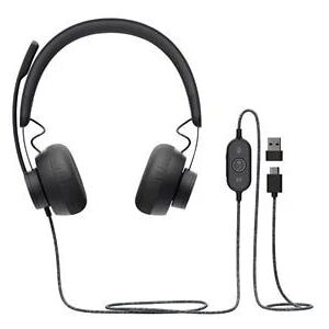 Logitech Zone Wired Noise Cancelling Headset - for Microsoft Teams - headset