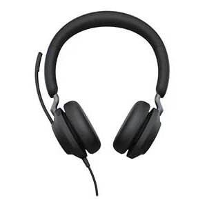 Jabra Evolve2 40 SE USB-A, MS Stereo Wired Headset - Black