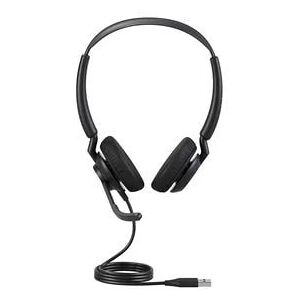 Jabra Engage 50 II USB-A UC Stereo Wired Headset - Black