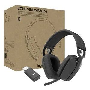 Logitech Zone Vibe Wireless Headset, Teams Version - Graphite