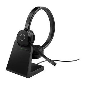 Jabra Evolve 65 TE Link390a UC Stereo Headset with Stand