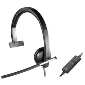 Logitech H650e Wired USB Mono Headset - Black
