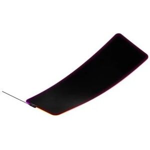 SteelSeries QcK Prism Cloth Gaming Mouse Pad with 2-Zone RGB Illumination - XL/Black