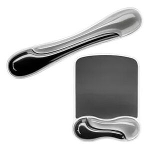 Kensington Duo Gel Mouse Pad Wrist Rest - mouse pad with wrist pillow - TAA Compliant