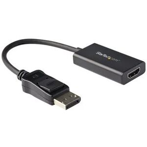 StarTech.com DisplayPort to HDMI Adapter - 4K 60Hz HDR10 Active DisplayPort 1.4 to HDMI 2.0b Video Converter - 4K DP to HDMI Adapter Dongle for Monitor/Display/TV - Latching DP Connector