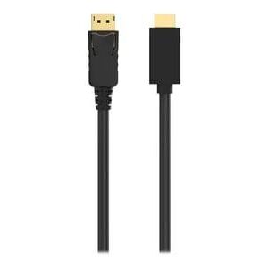 Belkin 3ft DisplayPort to HDMI Cable, M/M, 4k - adapter cable - DisplayPort / HDMI - 3 ft