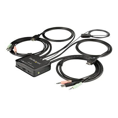 StarTech.com 2-Port HDMI KVM Switch with 4ft Cables StarTech.com 2-Port HDMI KVM Switch with 4ft Cables