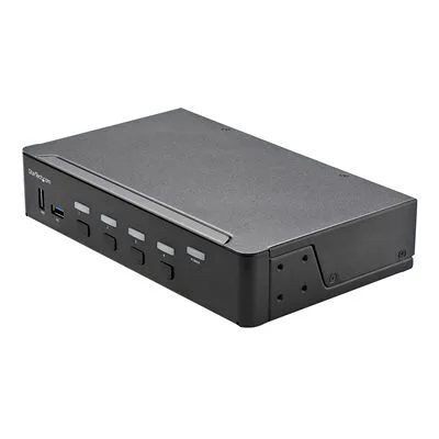 StarTech.com 4 Port HDMI KVM Switch - Single Monitor 4K 60Hz Ultra HD HDR StarTech.com 4 Port HDMI KVM Switch - Single Monitor 4K 60Hz Ultra HD HDR