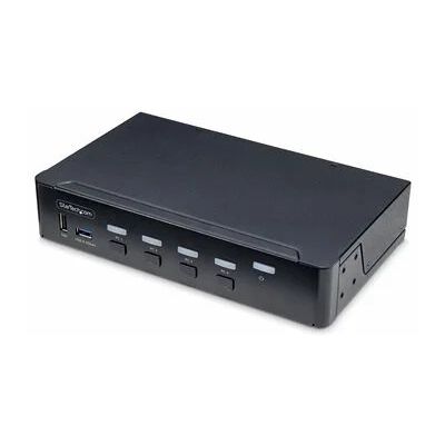 StarTech.com 4-Port DisplayPort KVM Switch for Single 4K 60Hz Monitor with 6x USB Ports StarTech.com 4-Port DisplayPort KVM Switch for Single 4K 60Hz Monitor with 6x USB Ports