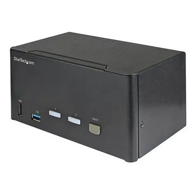 StarTech.com 2-Port Triple Monitor DisplayPort KVM Switch StarTech.com 2-Port Triple Monitor DisplayPort KVM Switch