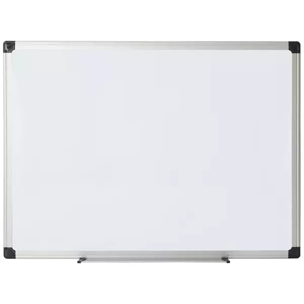 Office Depot -  Office Depot Brand Non-Magnetic Melamine Dry-Erase Whiteboard, 36" x 48", Aluminum Frame With Silver Finish