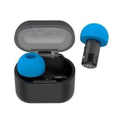 JLab JBuds Protect Hearing Protection Earplugs - Black/Blue JLab JBuds Protect Hearing Protection Earplugs - Black/Blue