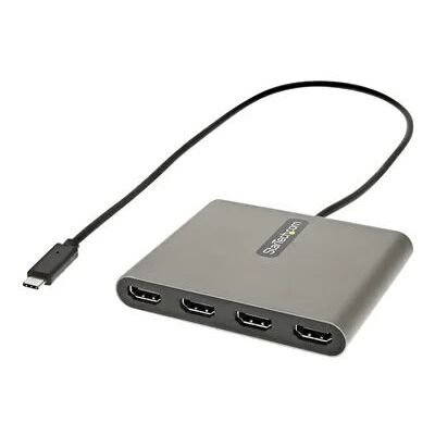 StarTech.com USB-C to 4x HDMI Display Adapter Dongle StarTech.com USB-C to 4x HDMI Display Adapter Dongle