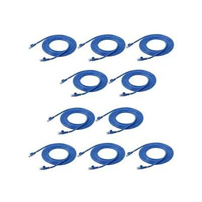 StarTech.com CAT6 Ethernet Cable, 10 ft - Blue (10-Pack) StarTech.com CAT6 Ethernet Cable, 10 ft - Blue (10-Pack)