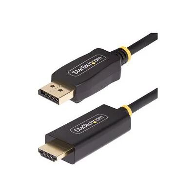 StarTech.com 10ft (3m) DisplayPort to HDMI Adapter Cable, 4K 60Hz with HDR, DP to HDMI 2.0b, Active Video Converter, DisplayPort Desktop to HDMI Monitor StarTech.com 10ft (3m) DisplayPort to HDMI Adapter Cable, 4K 60Hz with HDR, DP to HDMI 2.0b, Active Video Converter, DisplayPort Desktop to HDMI Monitor