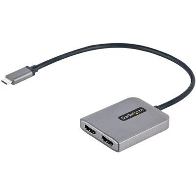StarTech.com USB-C to Dual HDMI Adapter, 11.8in StarTech.com USB-C to Dual HDMI Adapter, 11.8in