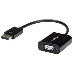StarTech.com DisplayPort to VGA Adapter - Active DP to VGA Converter - 1080p Video - DP/DP++ Source to VGA Monitor Cable Adapter - DP to VGA Adapter Dongle Digital to Analog - DP 1.2 to VGA