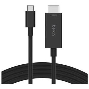 Belkin Connect USB-C to HDMI 2.1 Cable, 6.6 ft - Black