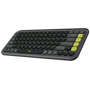 Logitech POP Icon Keys Bluetooth Keyboard - Graphite & Green Logitech POP Icon Keys Bluetooth Keyboard - Graphite & Green
