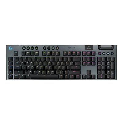 Logitech G G915 X LIGHTSPEED Full-Size Wireless Mechanical GL Gaming Keyboard with RGB Backlighting, Brown Tactile Switch - Black Logitech G G915 X LIGHTSPEED Full-Size Wireless Mechanical GL Gaming Keyboard with RGB Backlighting, Brown Tactile Switch - Black