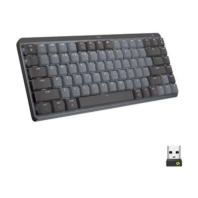 Logitech MX Mechanical Mini Minimalist Wireless Illuminated Keyboard (Clicky) (Graphite) - Brown Box Logitech MX Mechanical Mini Minimalist Wireless Illuminated Keyboard (Clicky) (Graphite) - Brown Box