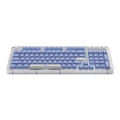 Logitech K98M Alto Keys Wireless Mechanical Keyboard with Gasket Structure - Lilac Logitech K98M Alto Keys Wireless Mechanical Keyboard with Gasket Structure - Lilac