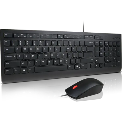 Lenovo Essential Wired Keyboard & Mouse Combo AI - LA Spanish Lenovo Essential Wired Keyboard & Mouse Combo AI - LA Spanish