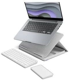 Logitech Casa Pop-Up Desk Keyboard and Touchpad Foldaway Kit - Nordic Calm