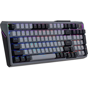 Cooler Master MK770 Wireless Mechanical RGB Gaming Keyboard with White Switch - Space Gray