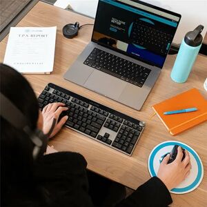 JLab Epic Mechanical Advanced Multi-Device Wireless Keyboard - Black