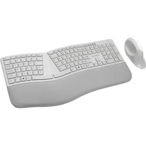 Kensington Pro Fit Ergo Wireless Keyboard and Mouse - keyboard and mouse set - US - gray