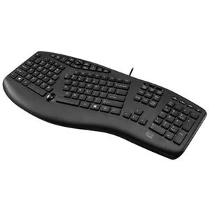 Adesso TruForm Ergonomic Desktop Keyboard - Black