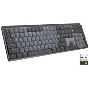 Logitech MX Mechanical Wireless Illuminated Performance Keyboard (Clicky) (Graphite) - Brown