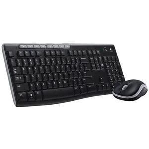 Logitech MK270 Wireless Combo - keyboard and mouse set - English - black Input Device