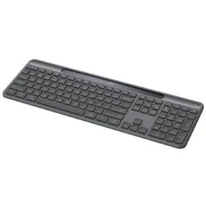 Logitech K980 Signature Slim Solar+ Wireless Keyboard for Business, Brown Box - Graphite