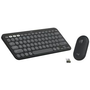 Logitech Pebble 2 Wireless Keyboard & Mouse Combo - Tonal Graphite