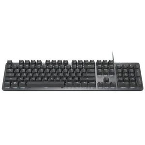Logitech K845 Mechanical Illuminated Corded Aluminum Keyboard TTC Switches - Blue (Clicky) - keyboard Input Device