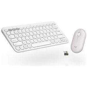 Logitech Pebble 2 Wireless Keyboard & Mouse Combo - Tonal White