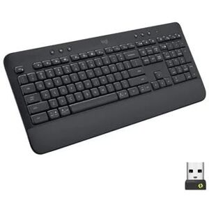 Logitech K650 Signature Wireless Keyboard - Graphite
