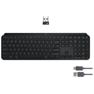 Logitech MX Keys S Wireless Keyboard with Backlit Keys - Black