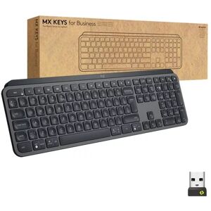 Logitech MX Keys Advanced Wireless Illuminated Keyboard for Business - keyboard - graphite