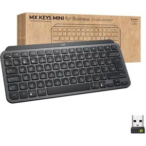 Logitech MX Keys Mini Wireless Keyboard for Business - Graphite