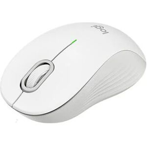 Logitech M550 Signature Wireless Bluetooth Optical Ambidextrous Mouse with Silent Clicks - Off-White