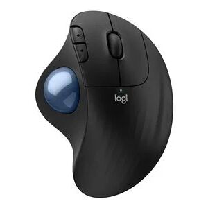 Logitech ERGO M575S Wireless Ergonomic Trackball Mouse - Black