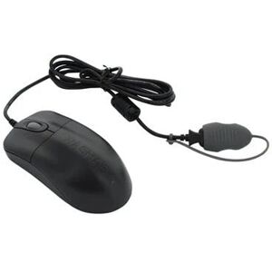 Seal Shield Seal Storm Mouse. Waterproof, Scroll Wheel, 2 Button, Black, USB