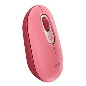 Logitech POP Wireless Mouse with Customizable Emojis - Heartbreaker Rose